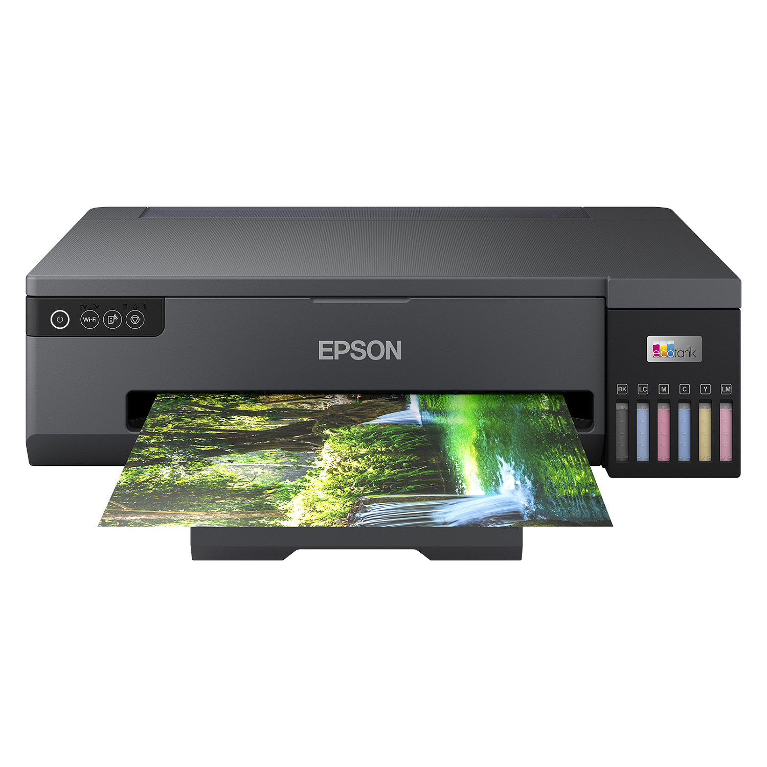 Printer për Foto Epson EcoTank ET-18100 / Inkjet 6 Ngjyra / A3+ / 5760 × 1440 DPI - Zezë