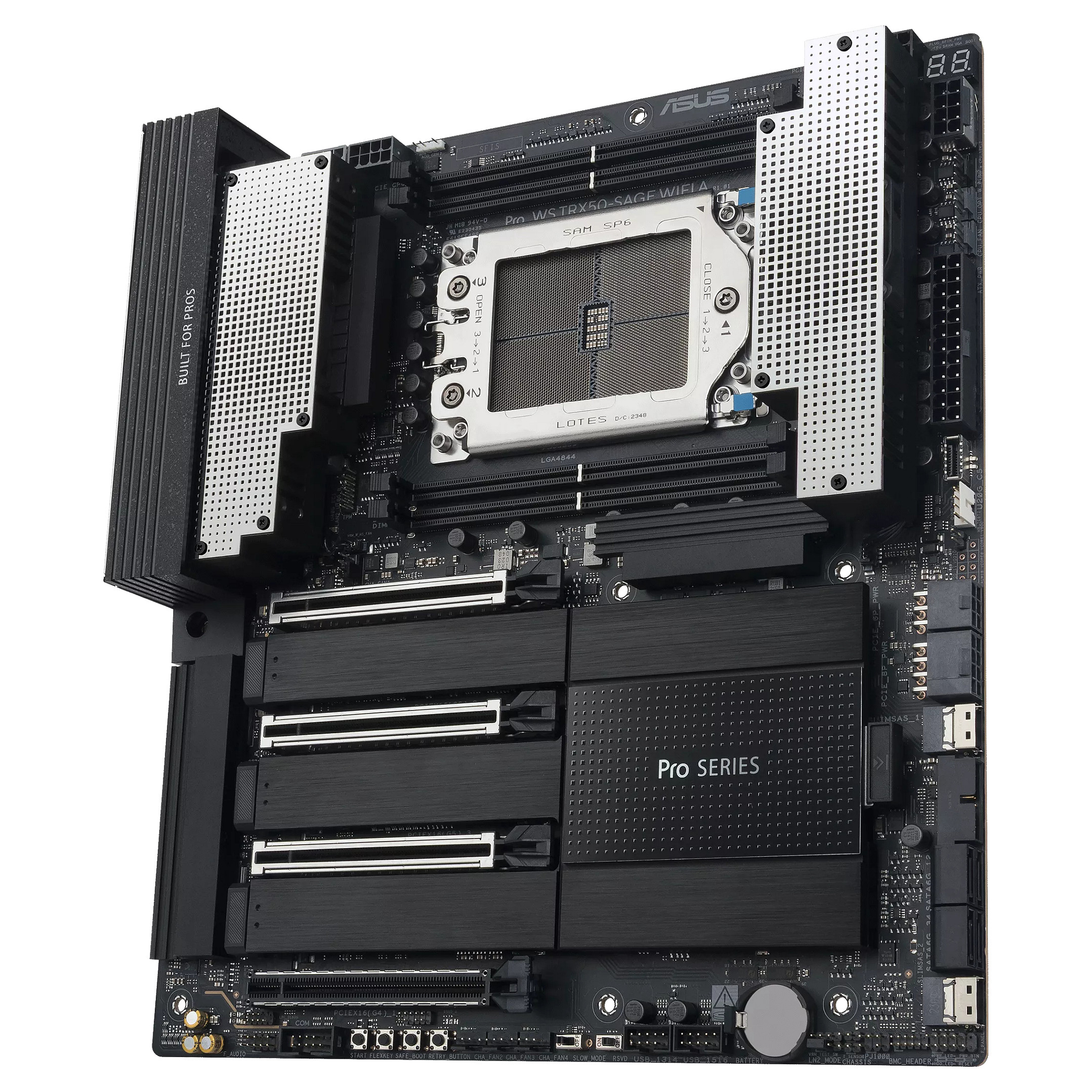 Pllakë Amë Intel ASUS PRO WS TRX50‑SAGE WIFI A / TRX50 / sTR5 / EEB / DDR5 / WiFi - 3