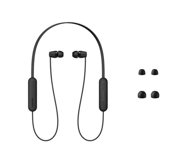 Kufje pa kabllo Sony WI-C100 / WIC100B.CE7 / Bluetooth 5.0 / In-Ear / Neckband / 9mm Driver / DSEE - Zezë - 4