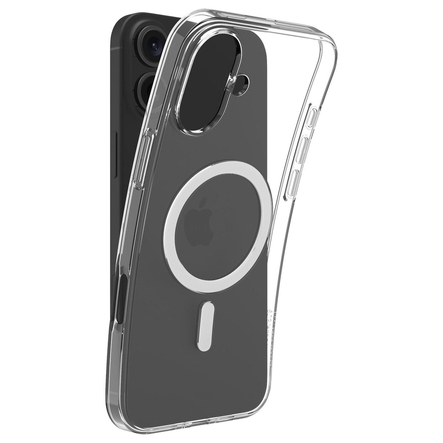 Case për Telefon dbramante1928 Greenland Pro MS, iPhone 16 Plus, MagSafe, 100% Plastikë e Ricikluar - Transparent