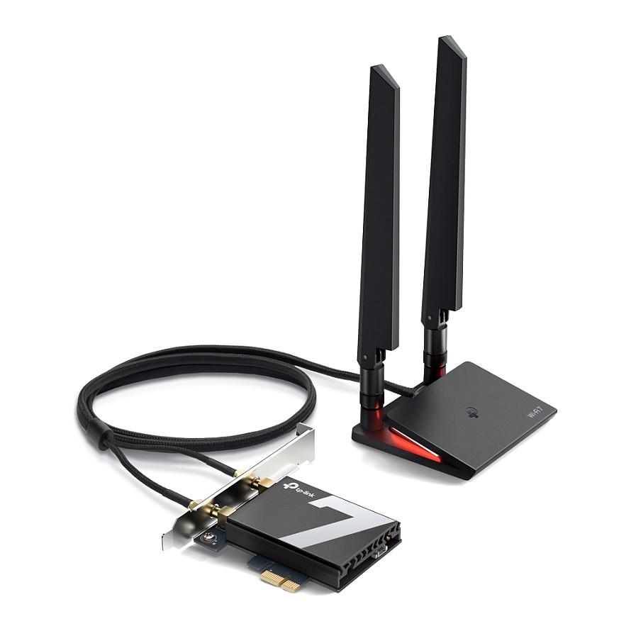 TP-Link Archer TBE550E BE9300 Tri-Band Wi-Fi 7 BT PCI Adapter - 3