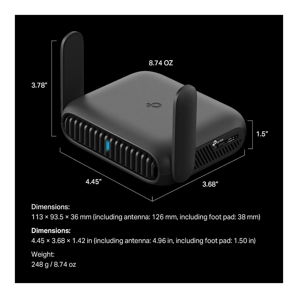 TP-Link TL-WR3602BE BE3600 Wi-Fi 7 Dual-Band 2.5GbE USB 3.0 Travel Router – E Zezë - 11