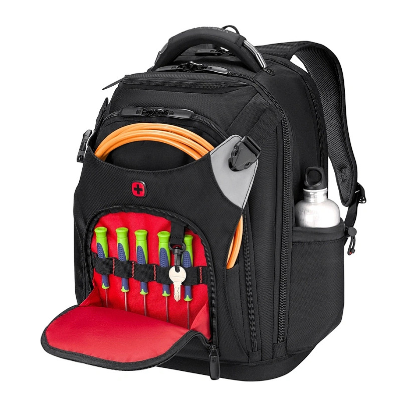 WENGER Tool Backpack Pro 43.18cm 17Zoll Laptop Backpack Black - 16