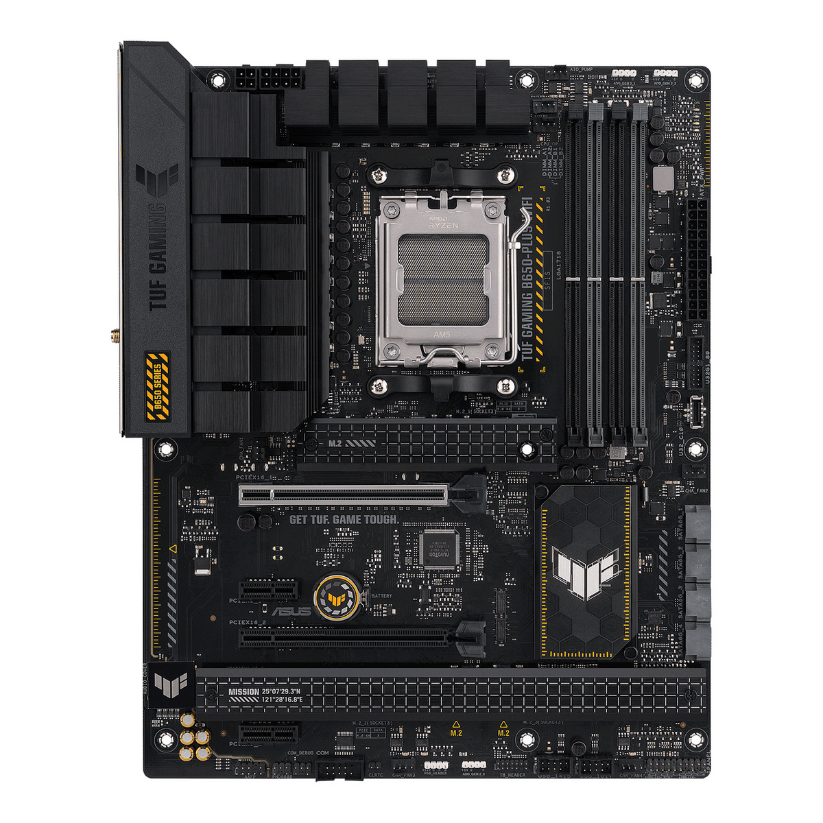 Pllakë Amë Asus TUF Gaming B650-Plus WiFi / AMD Chipset  – Zezë - 1