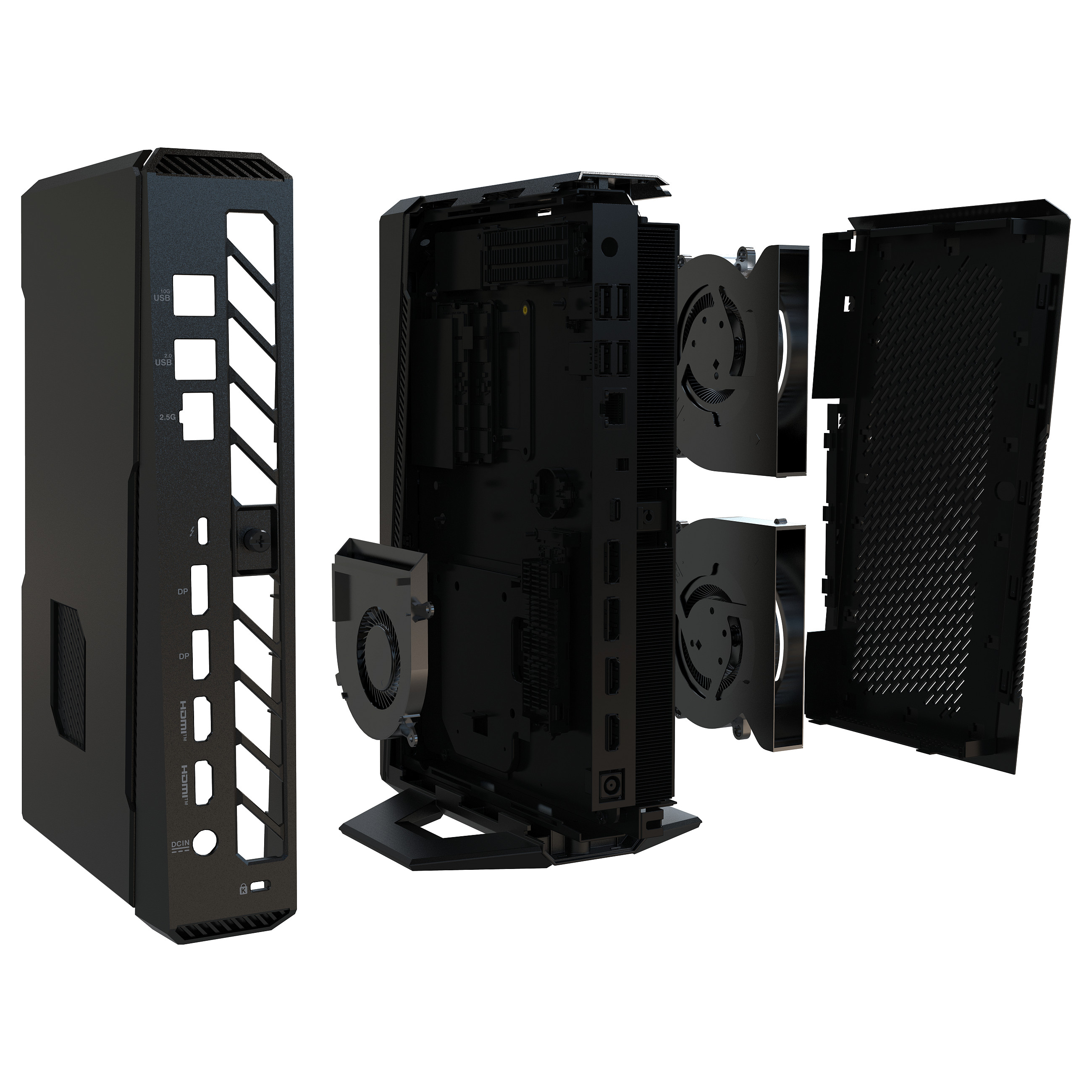 Mini Kompjuter Gaming ASUS NUC 15 Performance RNUC15JNK7X50002 / Ultra 7 255HX / RTX 5060 8GB - Zezë - 6