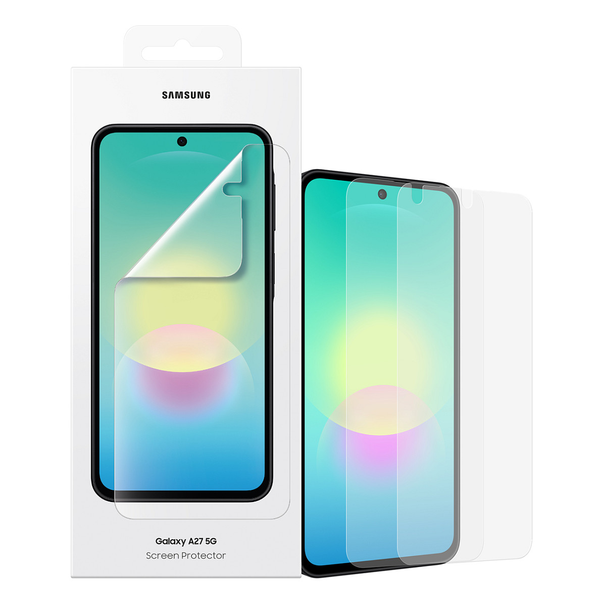 Mbrojtës Ekrani Samsung Galaxy A27 5G / EF-UA276CTEGWW / PET / Anti-Scratch / 2-Pack - Transparent