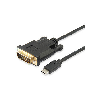 Equip Adapter USB-C -& DVI-D (24+1) 1920x1200/60Hz 1.80m - 1