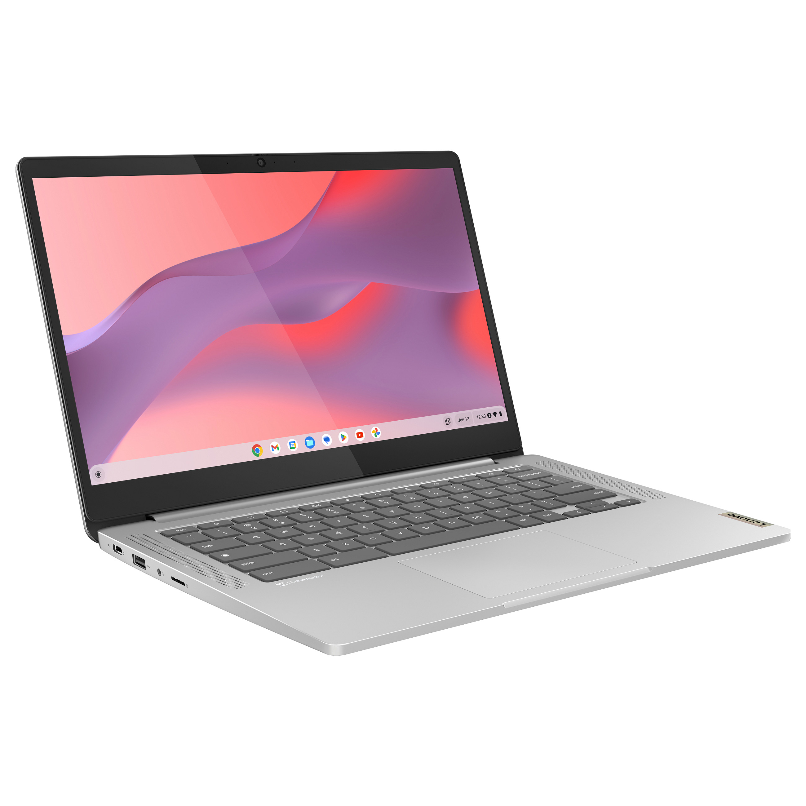 Laptop Lenovo IdeaPad Slim 3 14M868 / Kompanio 520 / 4GB LPDDR4x / 128GB / 14" Full HD TN AG / ARM Mali-G52 / DE  - Gri - 10