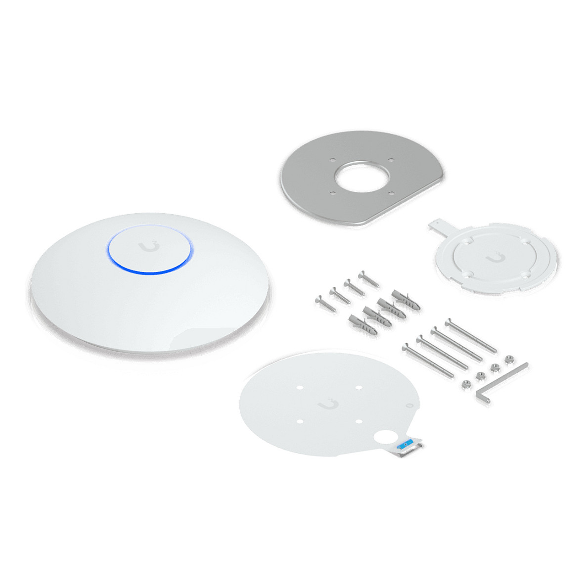 Ubiquiti UniFi U7 LR WiFi 7 Access Point / Dual‑Band BE5000 / 2.5GbE PoE+ / 300+ Clients – White - 8