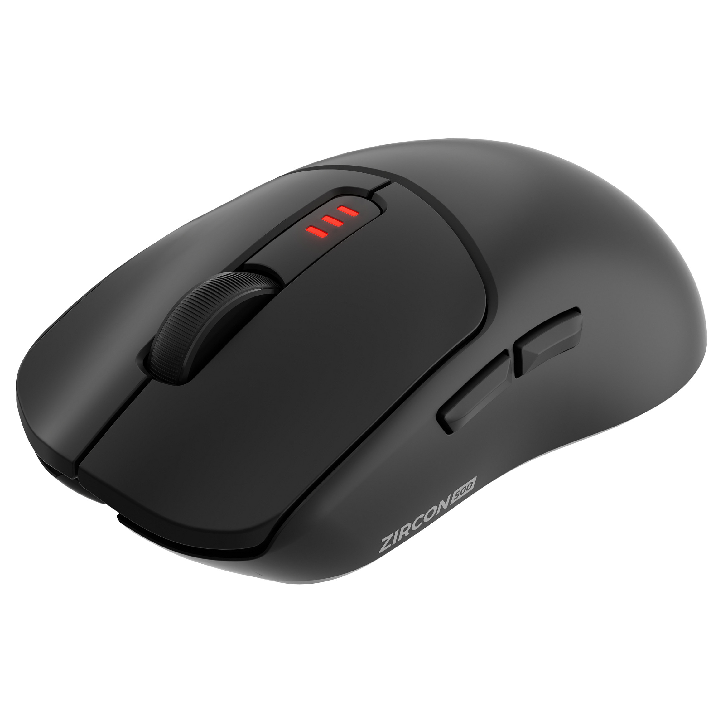 Maus Gaming Genesis Zircon 500 / Wireless / PixArt PMW3325 / 10.000 DPI / 6 Butona / 2.4 GHz / Bluetooth 5.0 / USB-C - Zezë - 8