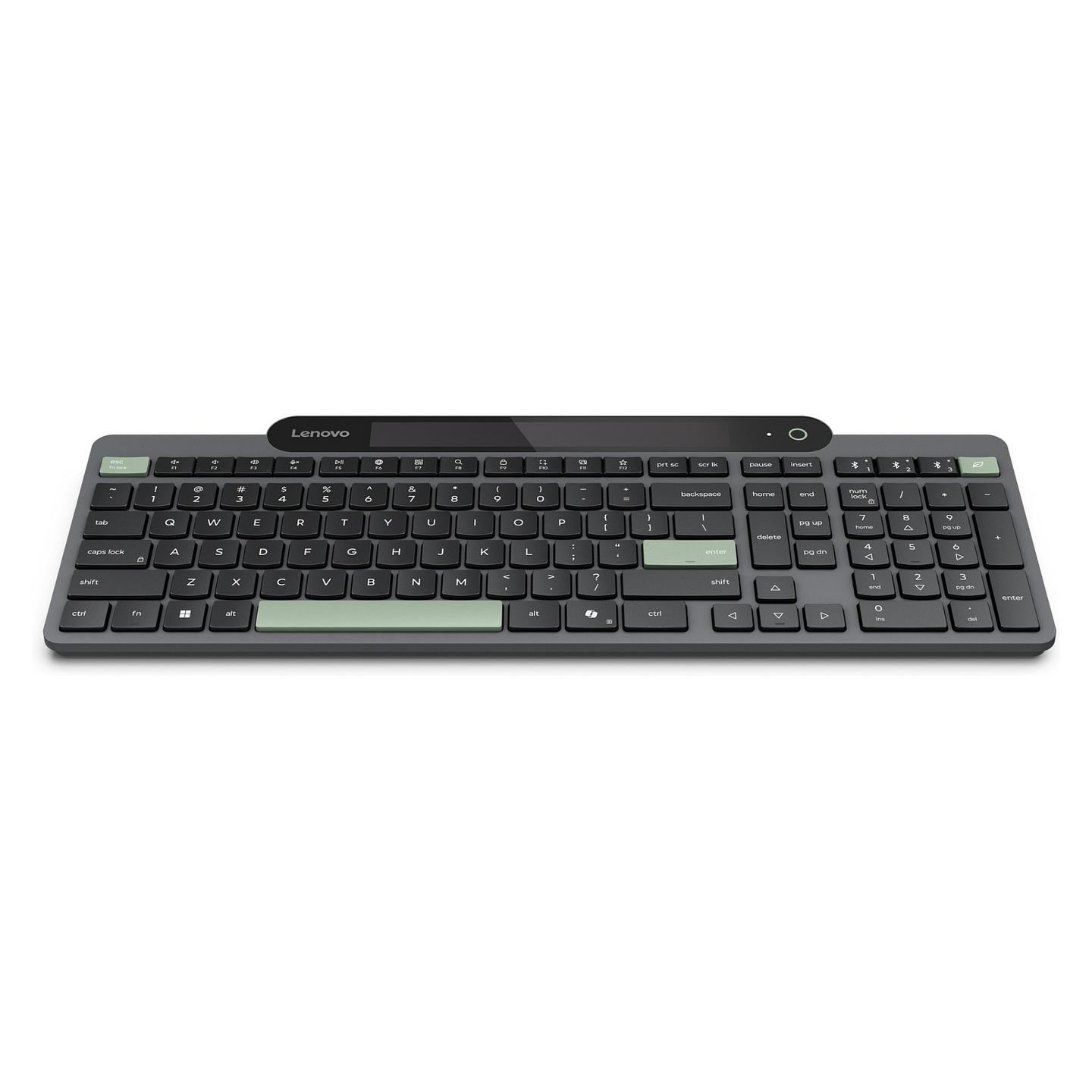 Tastierë pa kabllo Lenovo me Karikim Automatik / Bluetooth / QWERTZ - Zezë - 7