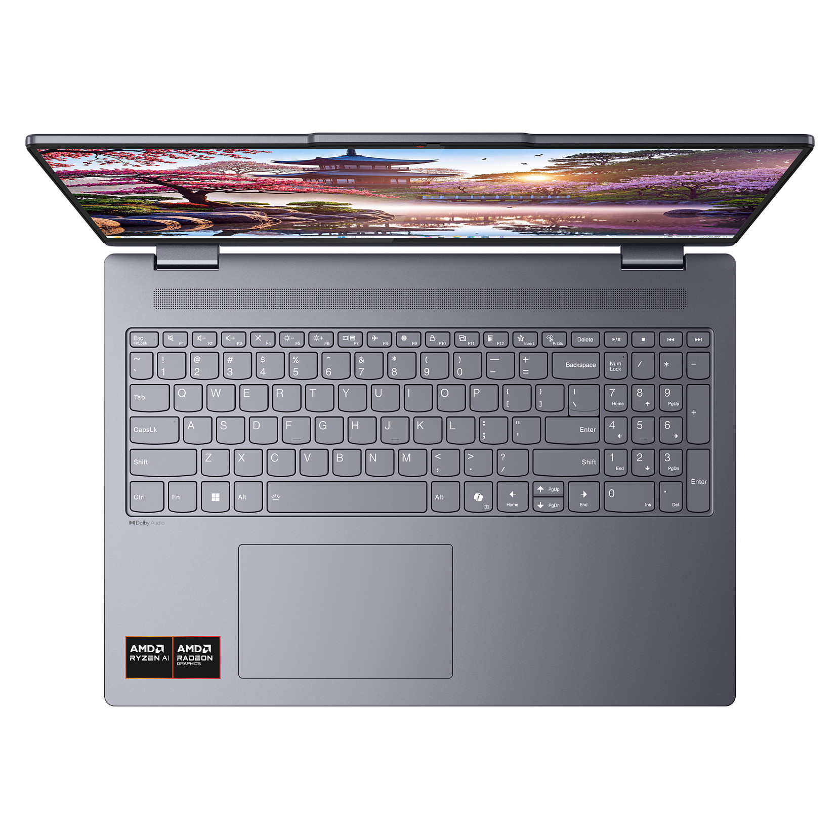 Laptop Lenovo IdeaPad 5 / Ryzen AI 5 340 / 16GB LPDDR5x / 1TB / 16" WUXGA IPS LED Touch / AMD Radeon 840M / DE  - Gri - 3