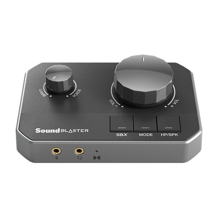 Kartë e Zërimit Creative Sound Blaster G8, 32-bit, USB, SNR 130 dB - Zezë