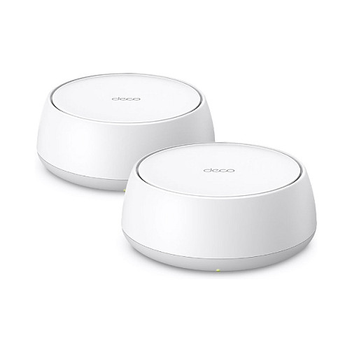 TP-Link Deco BE22 (2-Pack) BE3600 Wi-Fi 7 Mesh – Dual-Band, 2882Mbps 5GHz + 688Mbps 2.4GHz, 2× Gigabit për Njësi