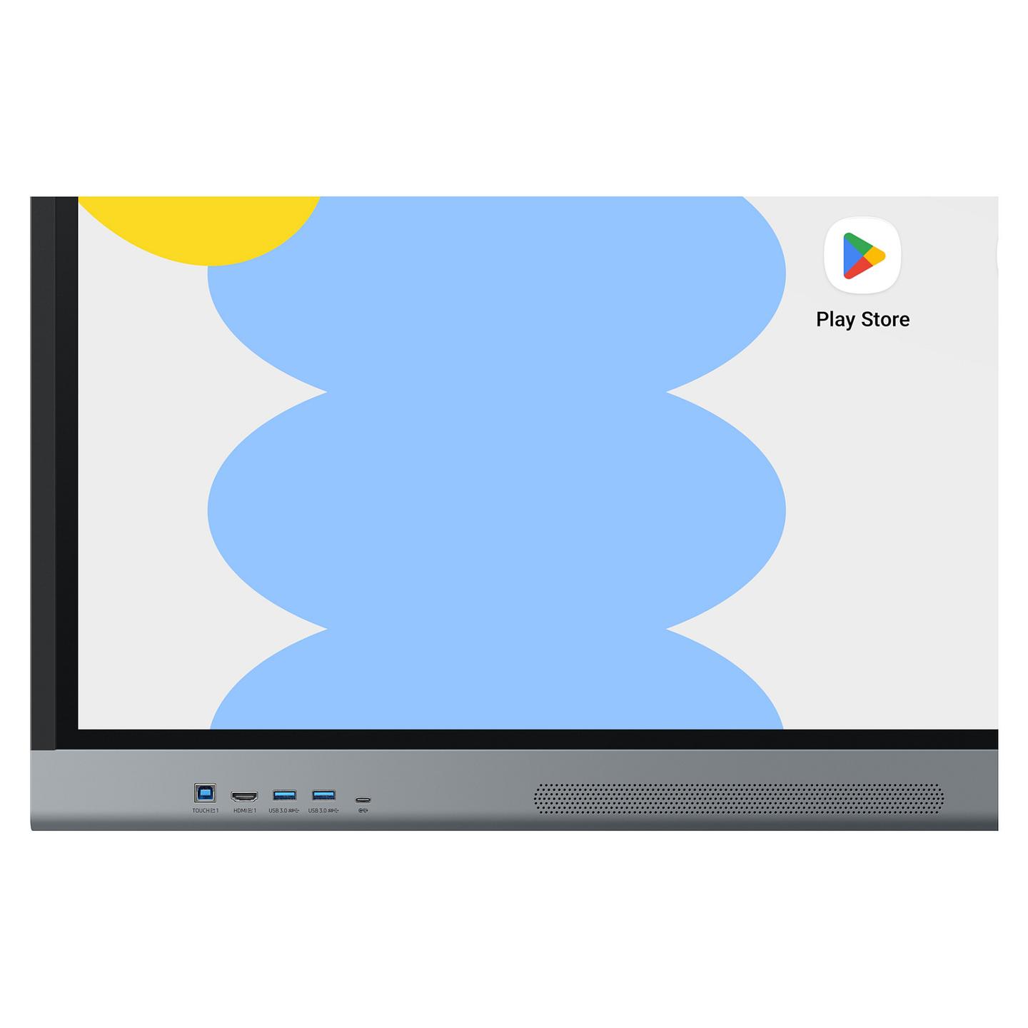 Interaktiv (Smart Board) Samsung LH65WAFPLGC, 65", 4K UHD IPS, Touch, 128GB, 2× HDMI, DP, 4× USB - Zezë/Hiri - 12