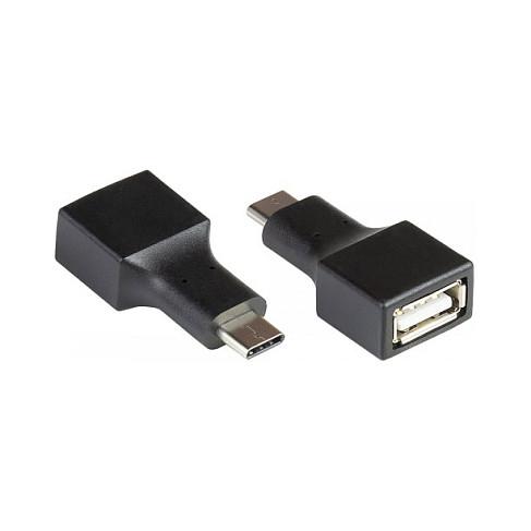Adapter Good Connections USB-AD201, USB-C në USB-A, USB 2.0, 480Mbps - Zezë