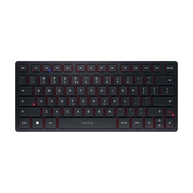 Tastierë pa kabllo Cherry KW 9200 Mini / QWERTY - Zezë - 5