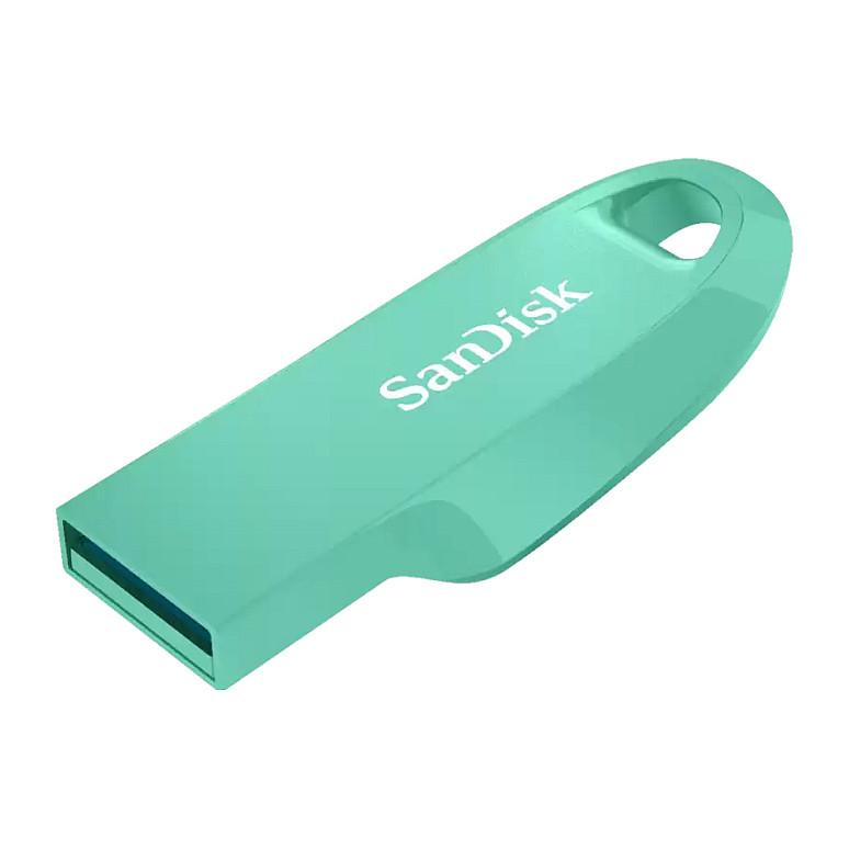 USB Flash Drive SanDisk Ultra Curve / 32GB / USB Type-A / USB 3.2 Gen 1 - Gjelbër - 2