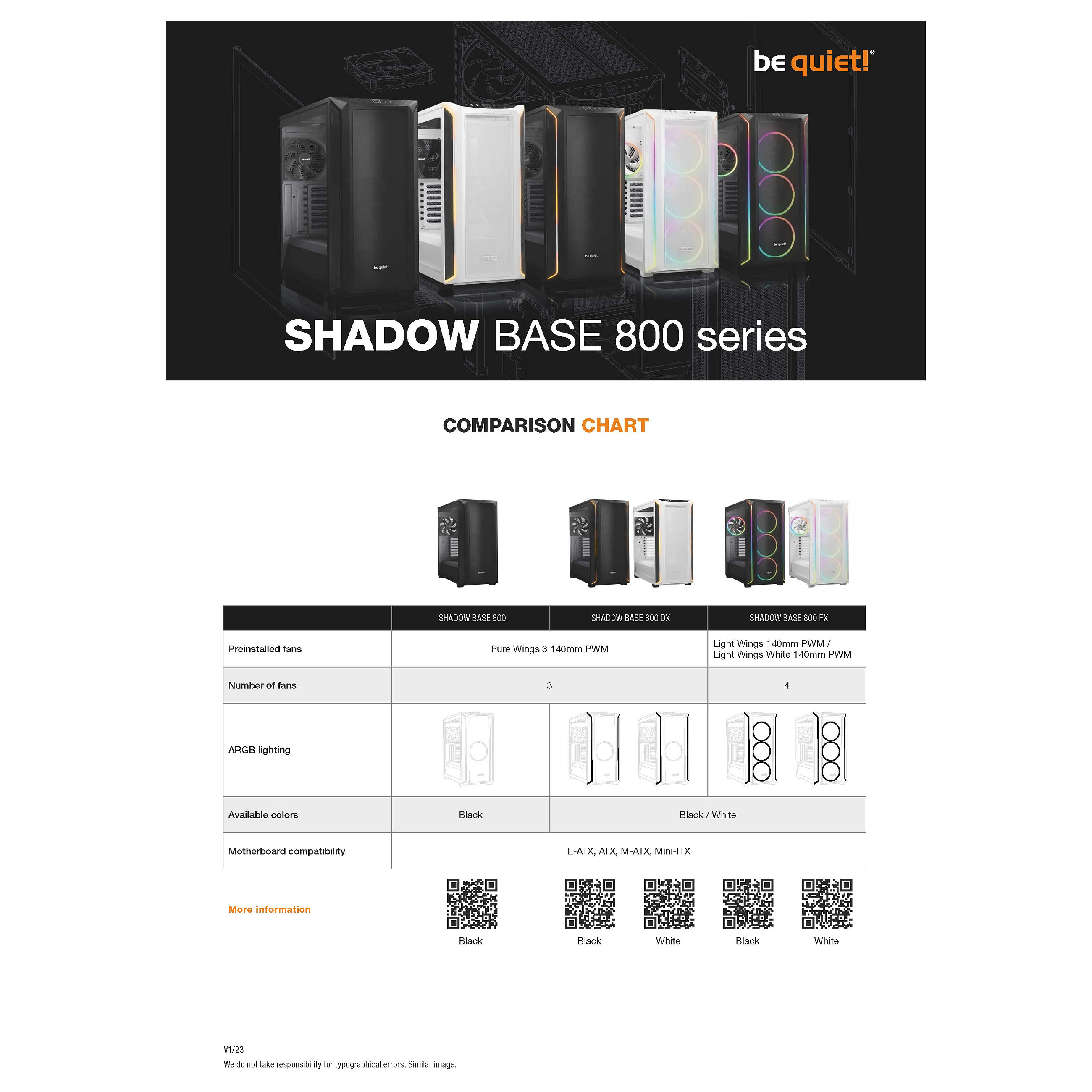 Kasë Midi be quiet! SHADOW BASE 800DX – Zezë - 14