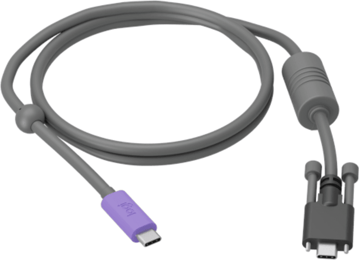 Aksesorë për Konferencë Logitech Extend / BYOM USB-C Adapter / Për Pajisje Rally & Tap - 3