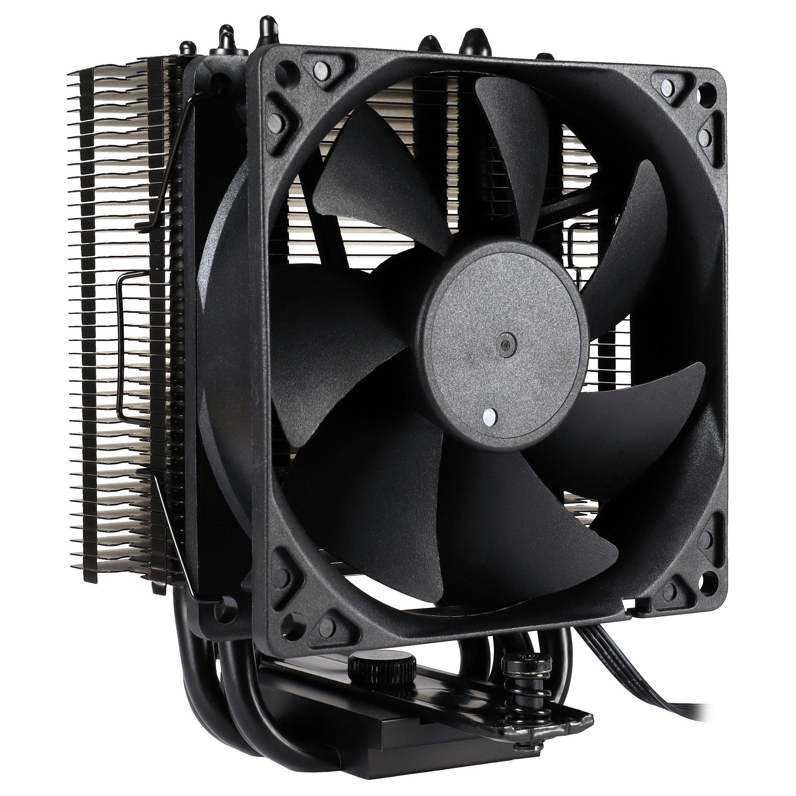 Ftohës për Procesor Inter-Tech BULK 4P90 Pro / 125W TDP / 92mm PWM Fan / AM4/AM5 / LGA 1700 – Zezë