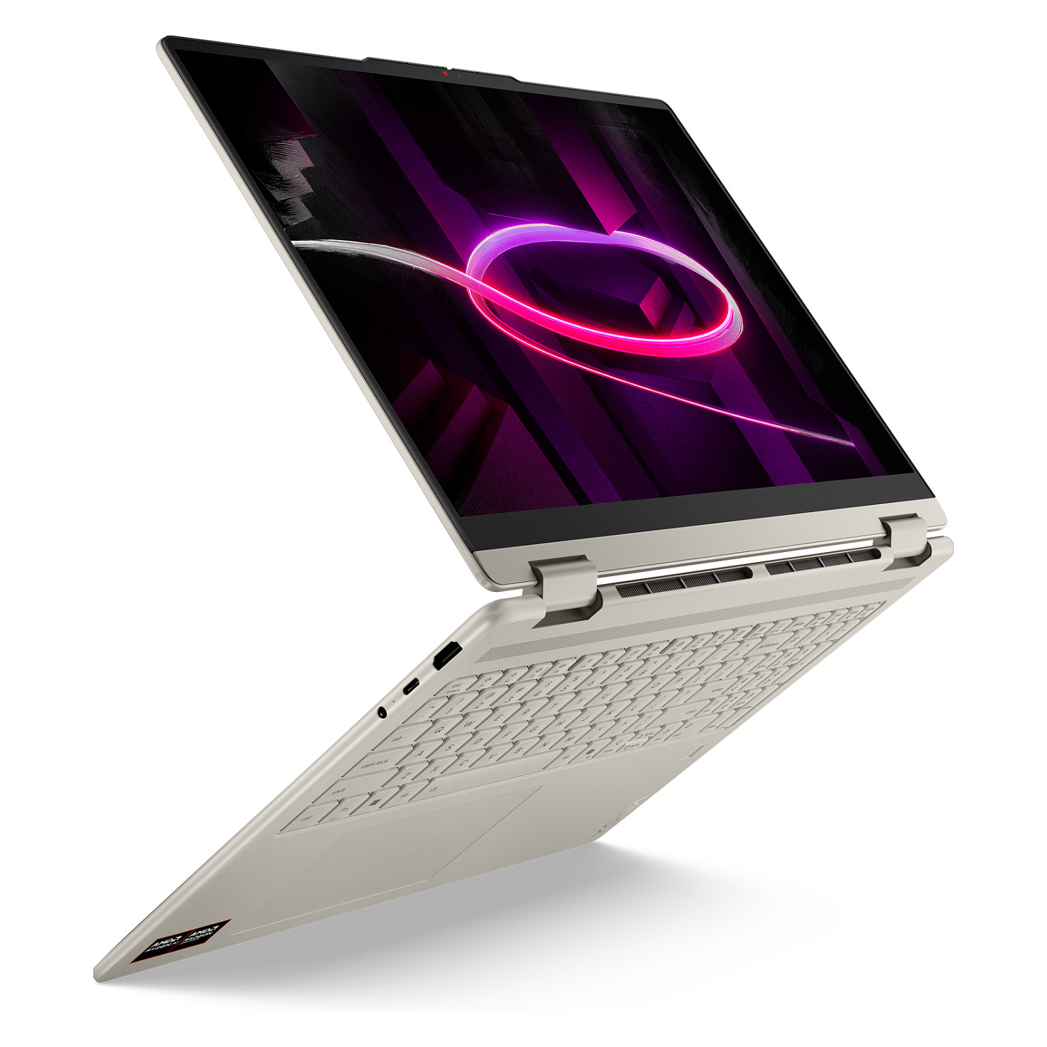 Laptop Lenovo Yoga 7 2in1 / RYZ AI 7 445 / 32GB LPDDR5x / 1TB / 16" WQXGA+ OLED Touch 120Hz / AMD Radeon 840M / DE  - Argjend - 6