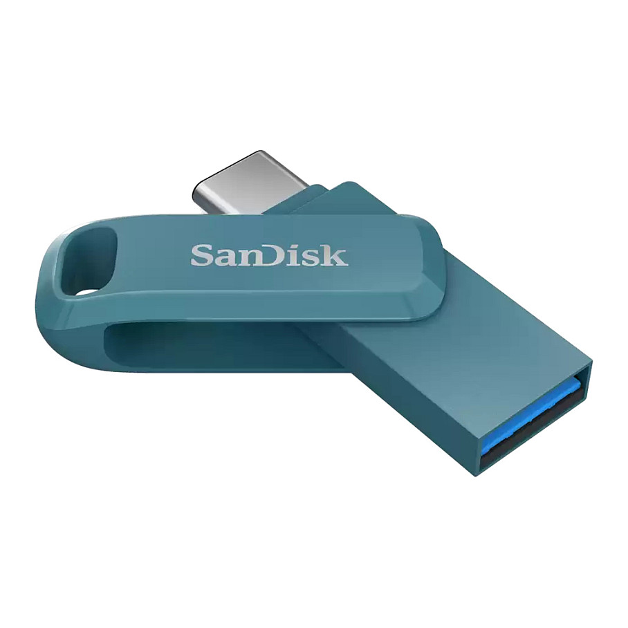 USB Flash Drive STICK SANDISK ULTRA DUAL DRIVE GO USB - Blu - 2