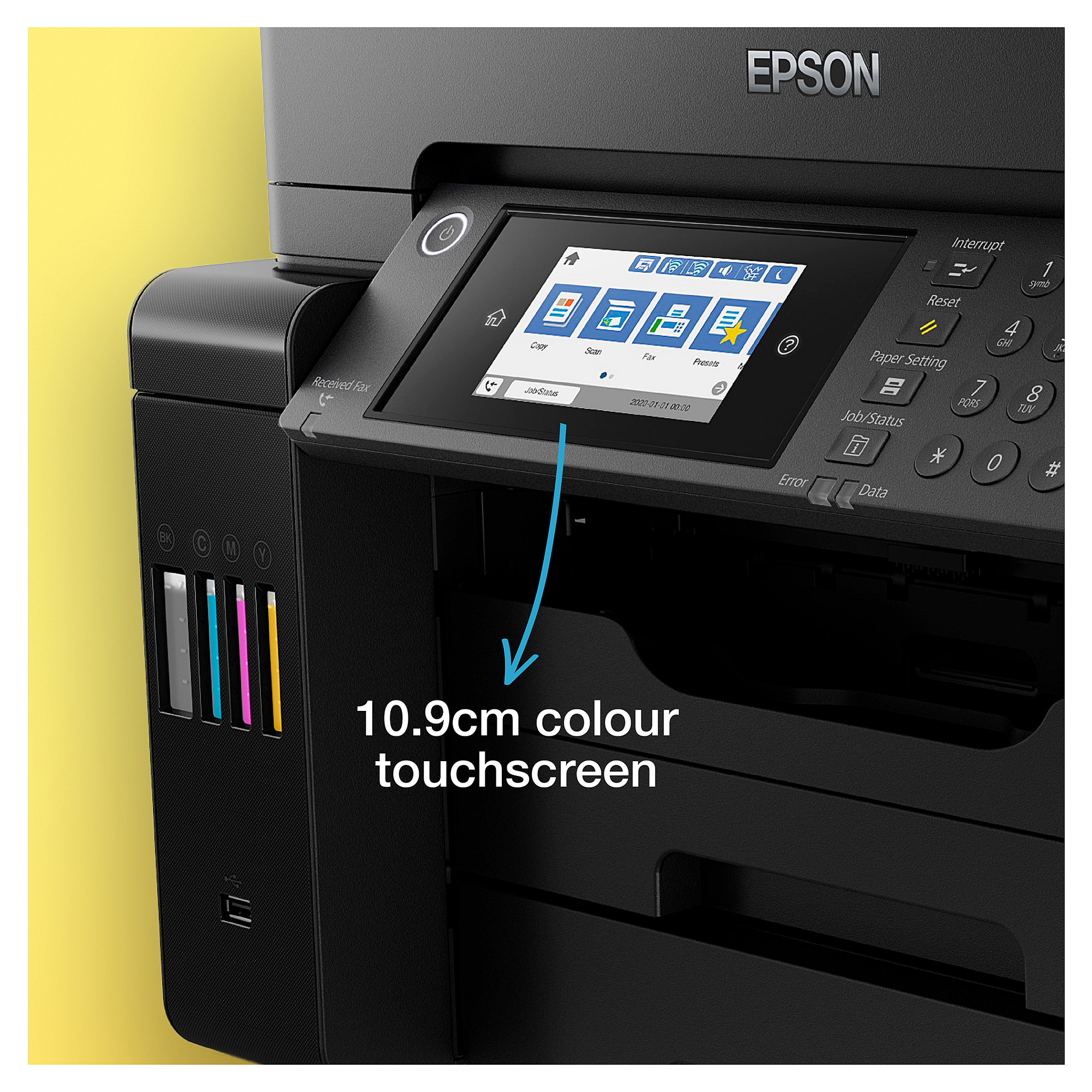 Printer Multifunksional Epson EcoTank ET-16605 A3 Color Inkjet - Zezë - 4