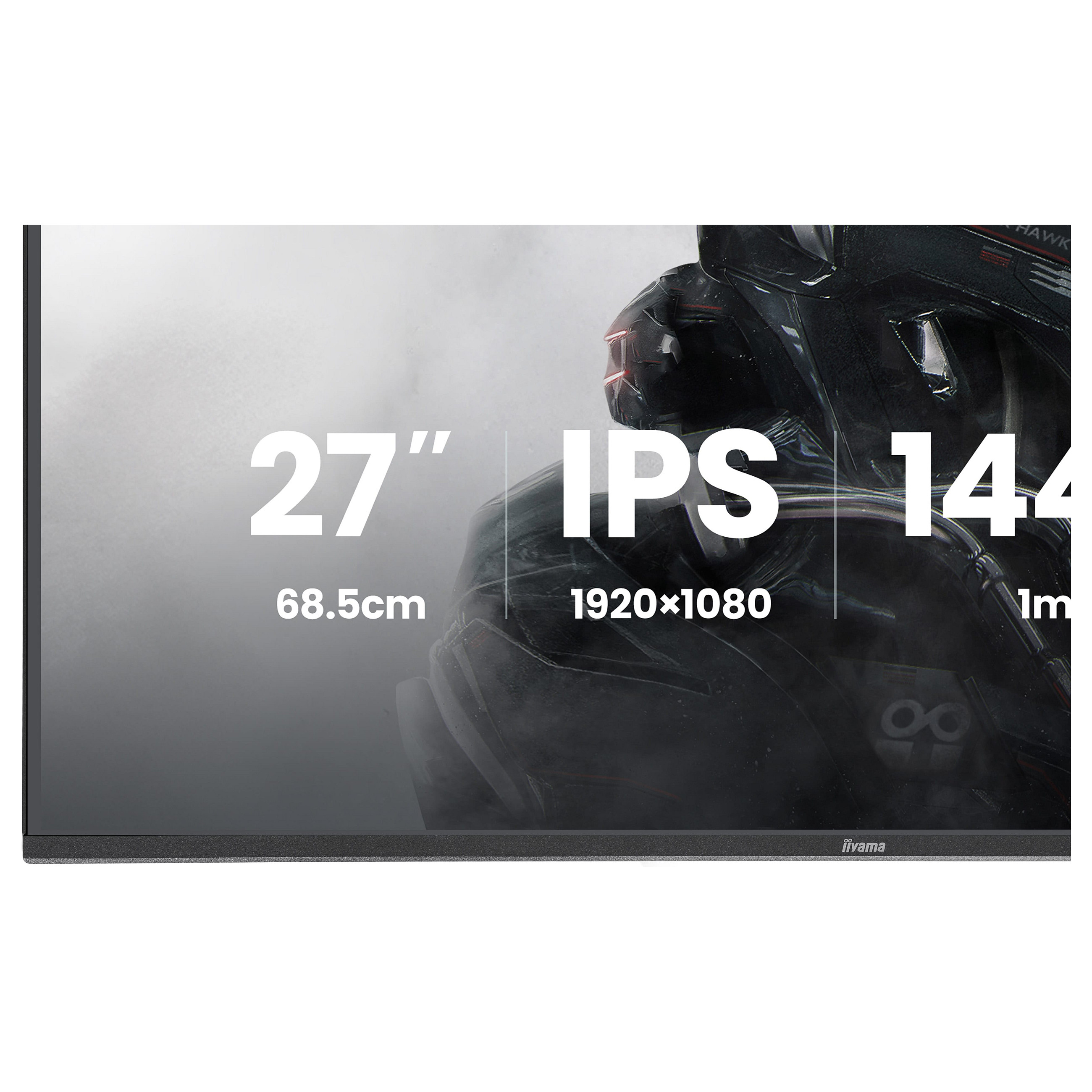 Monitor Gaming iiyama GB2741HSU-B1 / 27"/ Full HD IPS / LED / 144 Hz / 1 ms / HDMI+USB+DP+HDCP - Zezë - 10