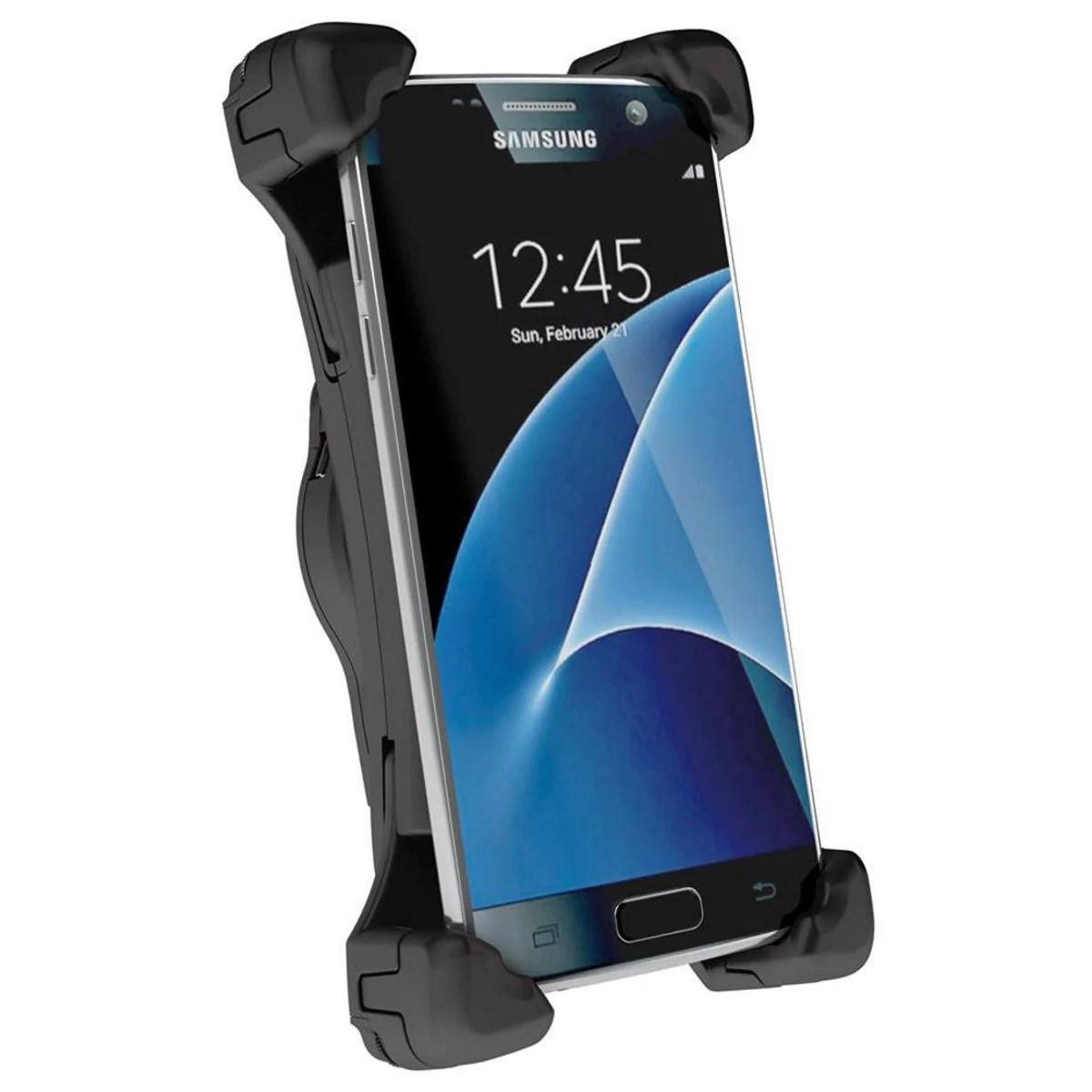 Mbajtëse telefoni për veturë Bury Active Cradle System 9 Universal 3XL / Karikim Micro-USB / Rrotullim 90° - Zezë