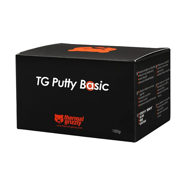 Thermal Putty Thermal Grizzly TG Putty Basic / 100g / 0.2–3.0mm / Jo-Përçues Elektrik – Rozë - 9