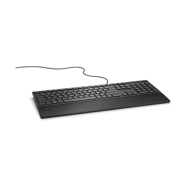 Tastierë me kabllo Dell KB216 / USB / Full-Size / Plunger / 1.8m / QWERTY IT - Zezë - 2