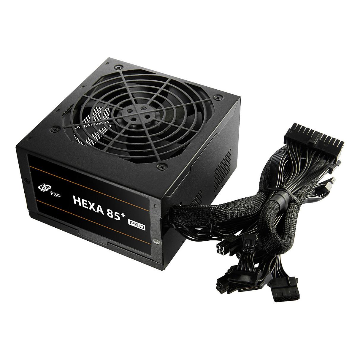 Furnizues Energjie FSP HEXA 85+ PRO HA2-350 / 350W / ATX / Jo-Modular – Zezë - 8