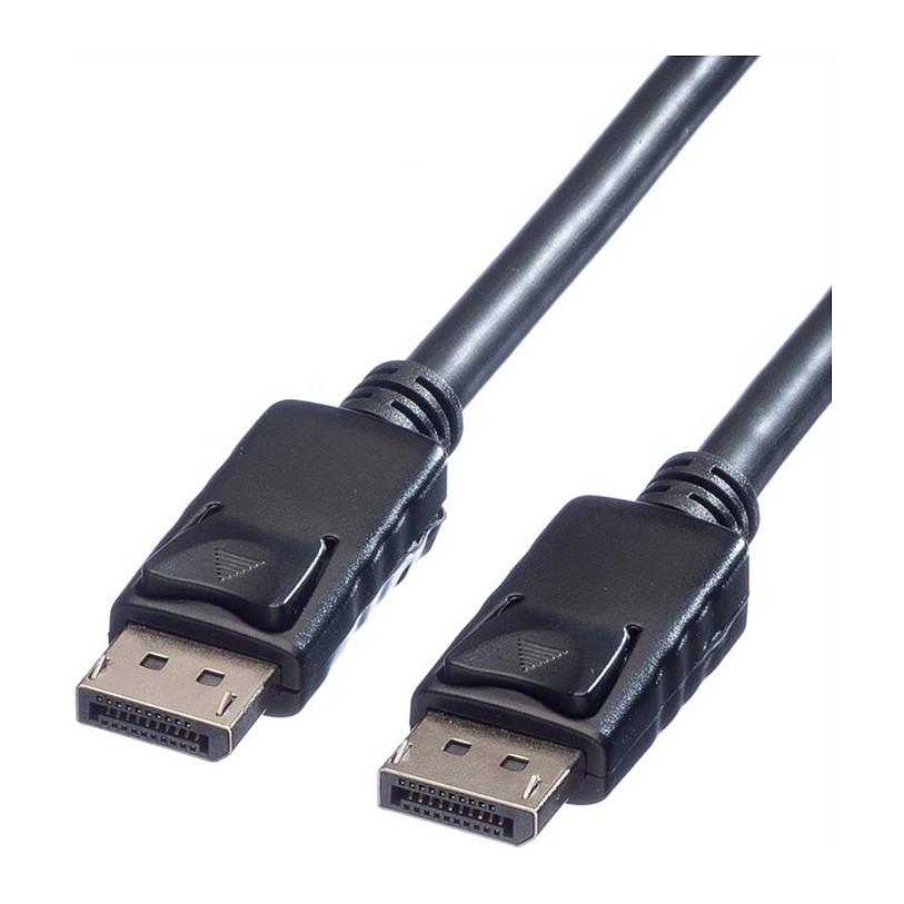 Kabllo DisplayPort ROLINE 11.04.5629 / DisplayPort 1.2 / 1.5m / 4K - Zezë - 1