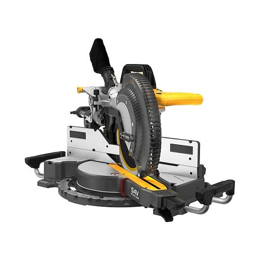 Sharrë për Prerje në Kënd DeWALT DCS781N-XJ, 54V, 305mm, Brushless - Verdhë/Zezë - 5