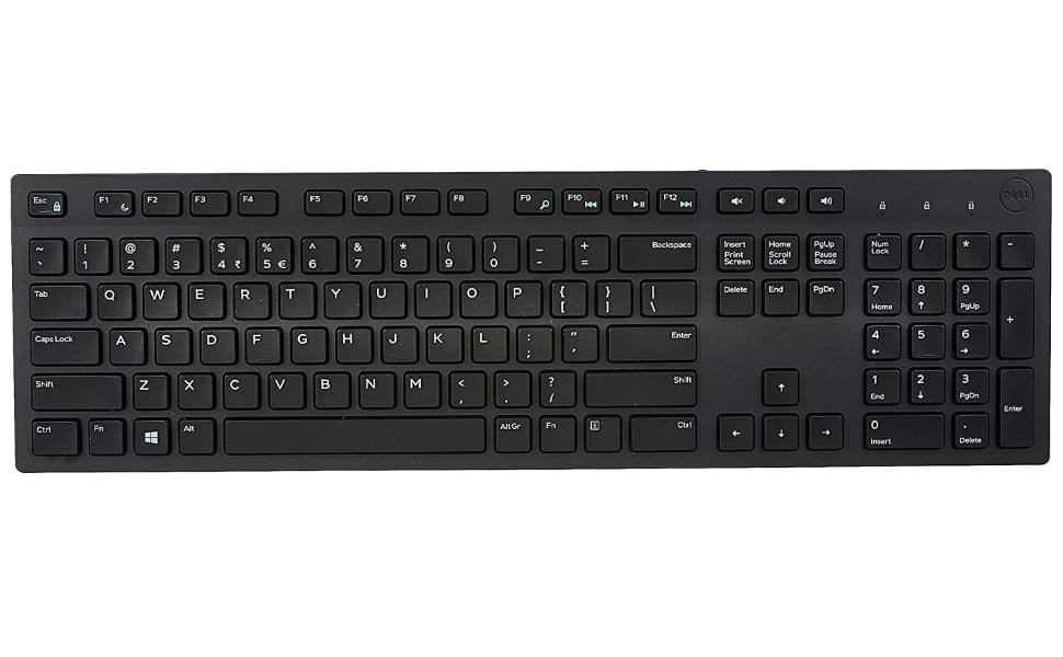 Tastierë me kabllo Dell KB216 / USB / Full-Size / QWERTY / UK English - Zezë