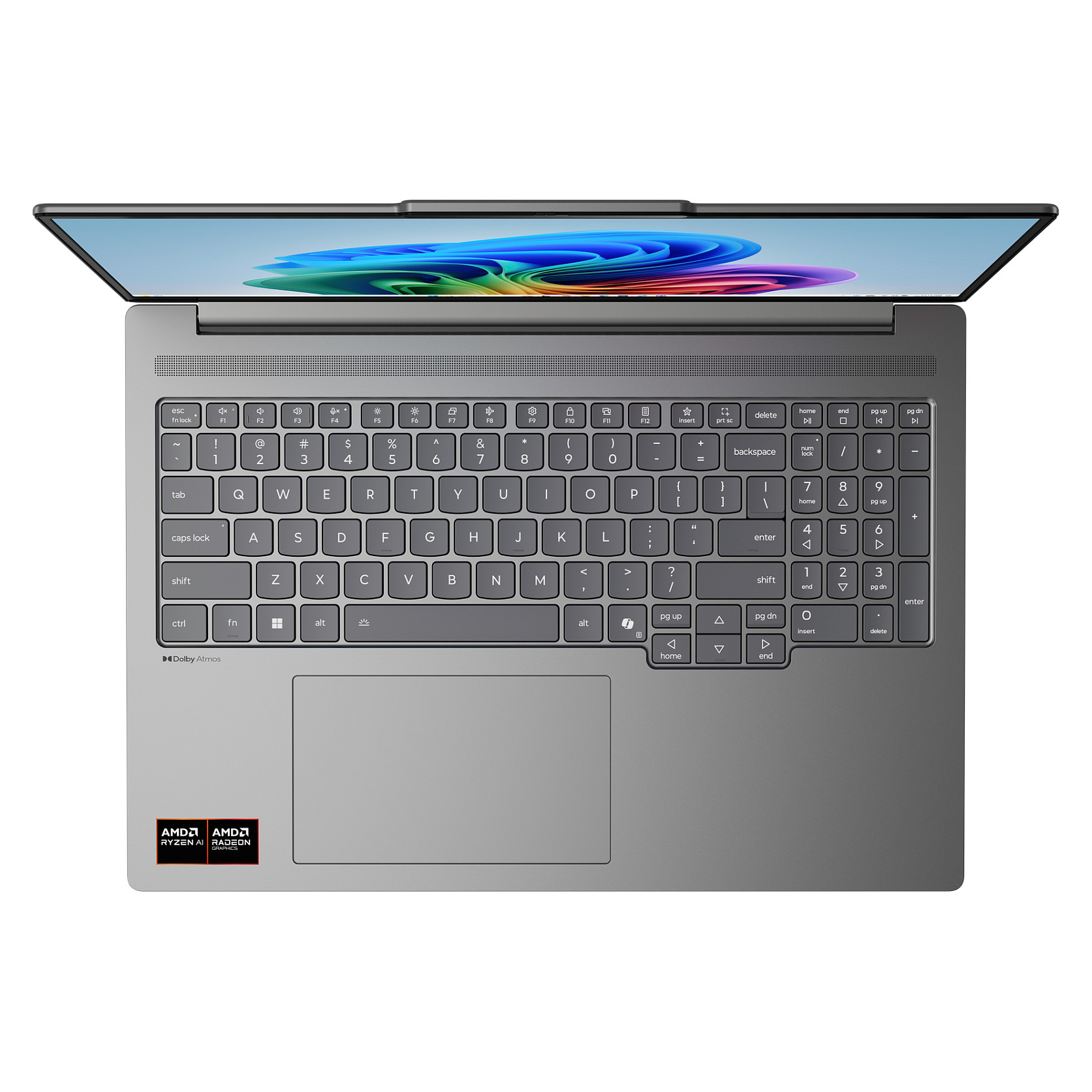 Laptop Lenovo IdeaPad 5 Pro / RYZ AI 9 465 / 32GB LPDDR5x / 1TB / 16" 2.8K OLED 120Hz / AMD Radeon 880M / DE  - Gri - 8