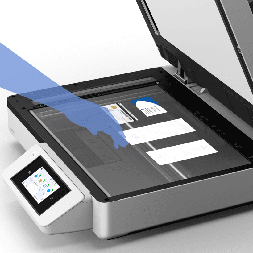 Skaner Epson WorkForce DS-51000WN / A3 / Flatbed / CIS / 600x600dpi / 4.3" Touchscreen / ScanWay - Bardhë - 6