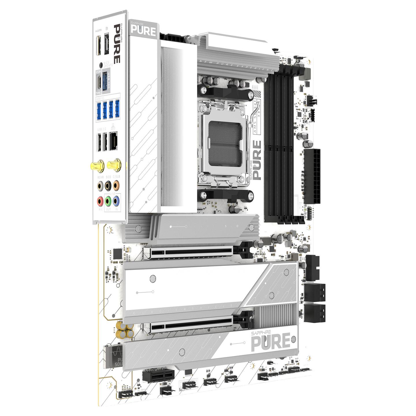 Pllakë Amë AMD AM5 SAPPHIRE PURE X870A WiFi 7 / DDR5 / ATX / HDMI+DP - 2