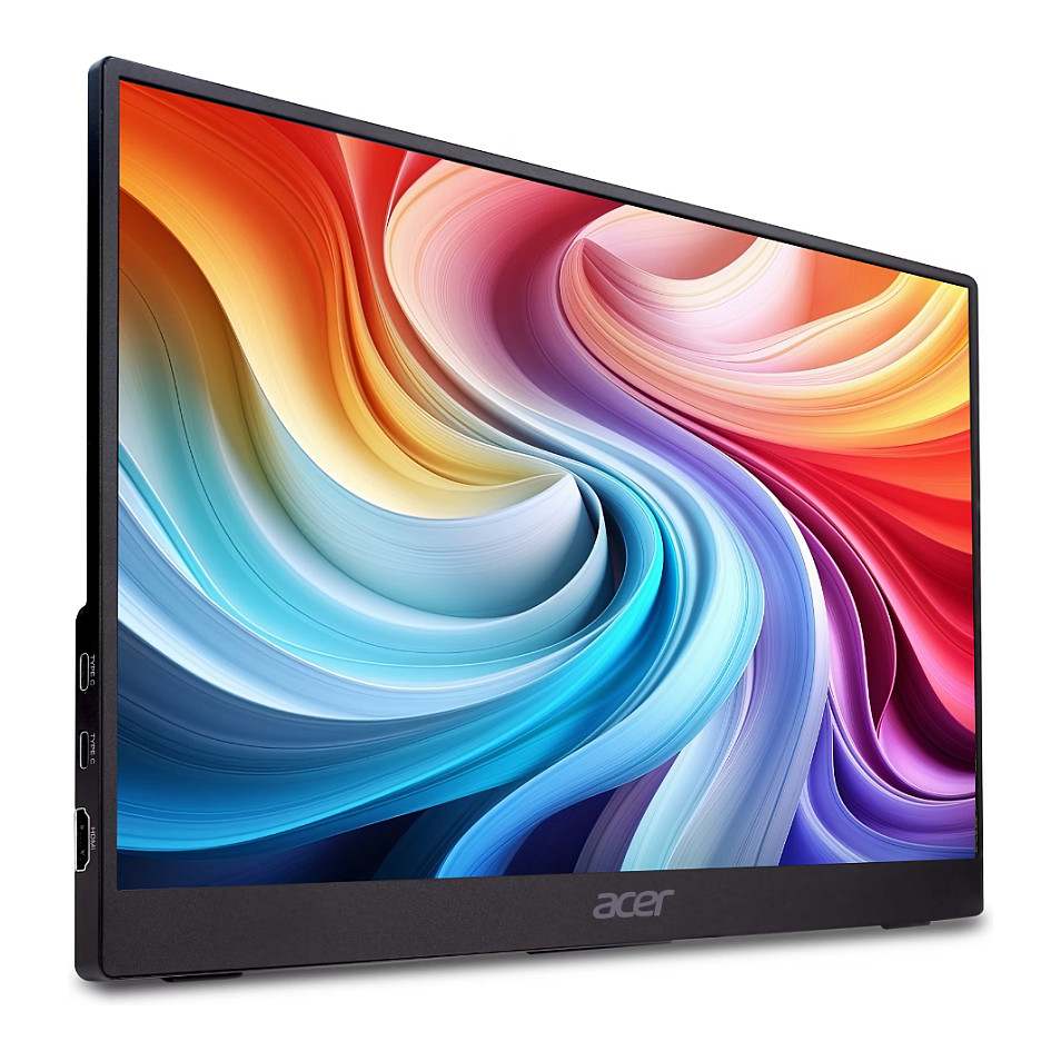 Monitor Acer PM161QB1bmiuux / 15.6"/ Full HD IPS / 60Hz / 4ms / USB-C+HDMI - Zezë - 2