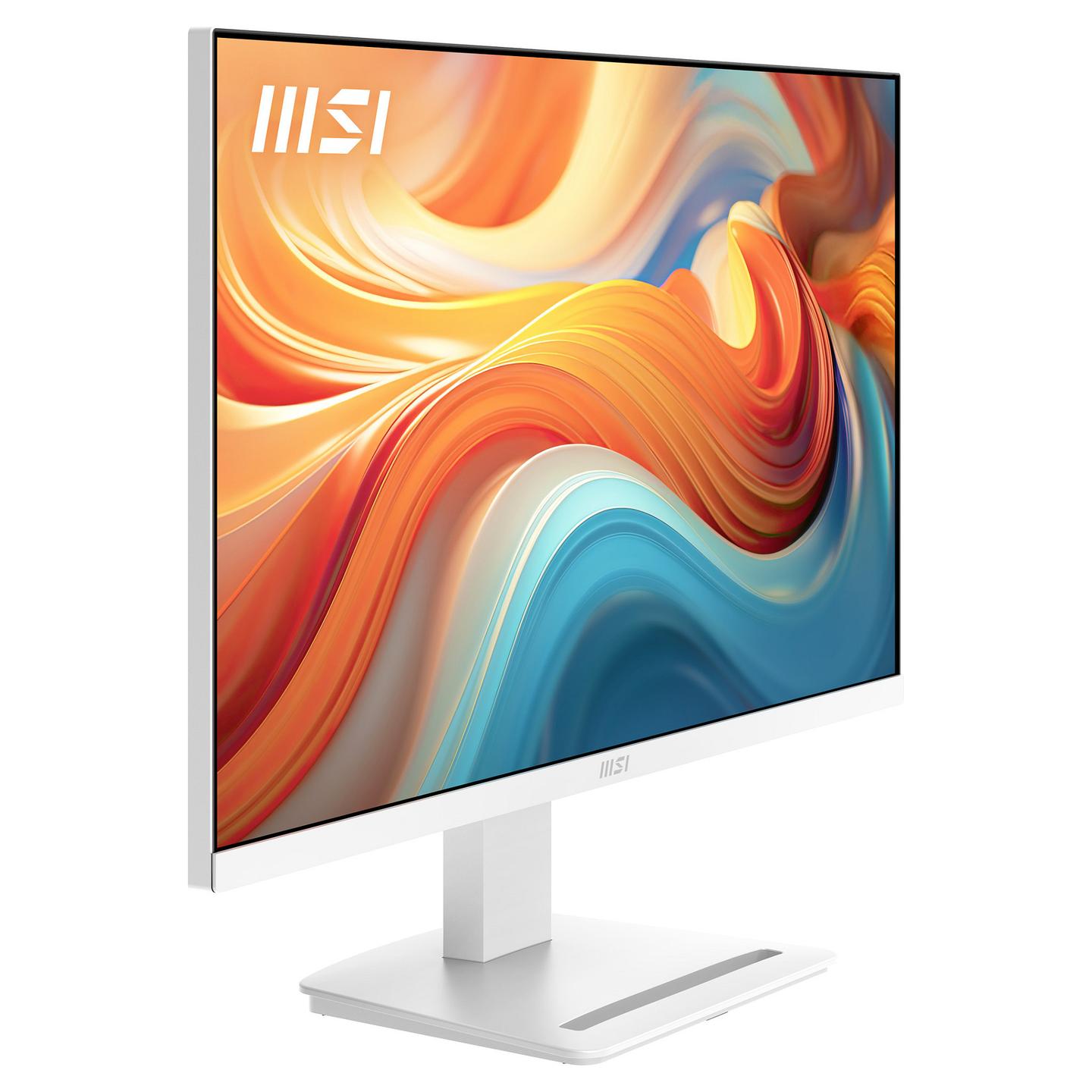 Monitor MSI Pro MP273QW / 27″ / QHD IPS / 144 Hz / 4 ms / DP 1.2a + HDMI 2.0b - Bardhë - 7