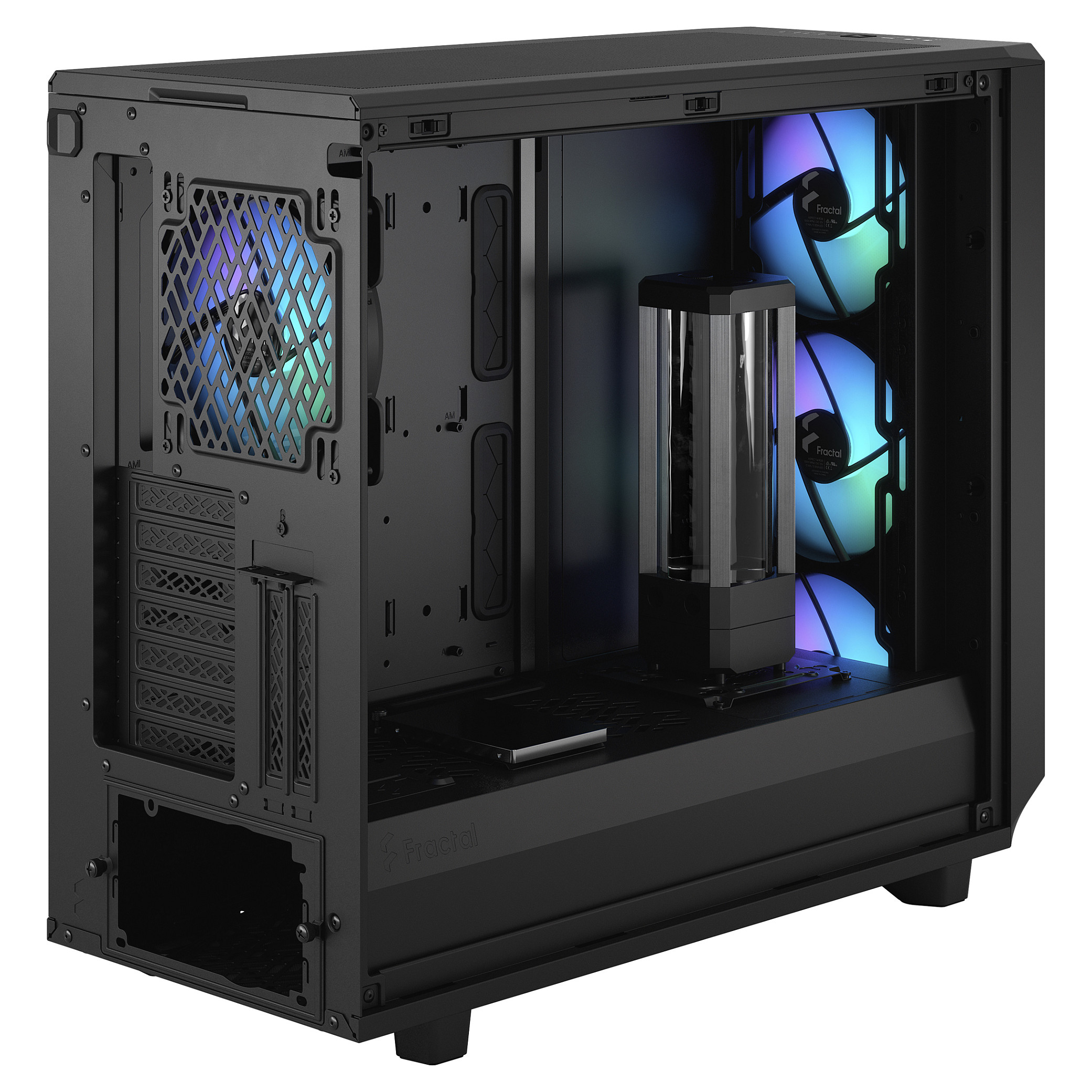 Kasë Tower Fractal Design Meshify 2 RGB ATX – Zezë - 4