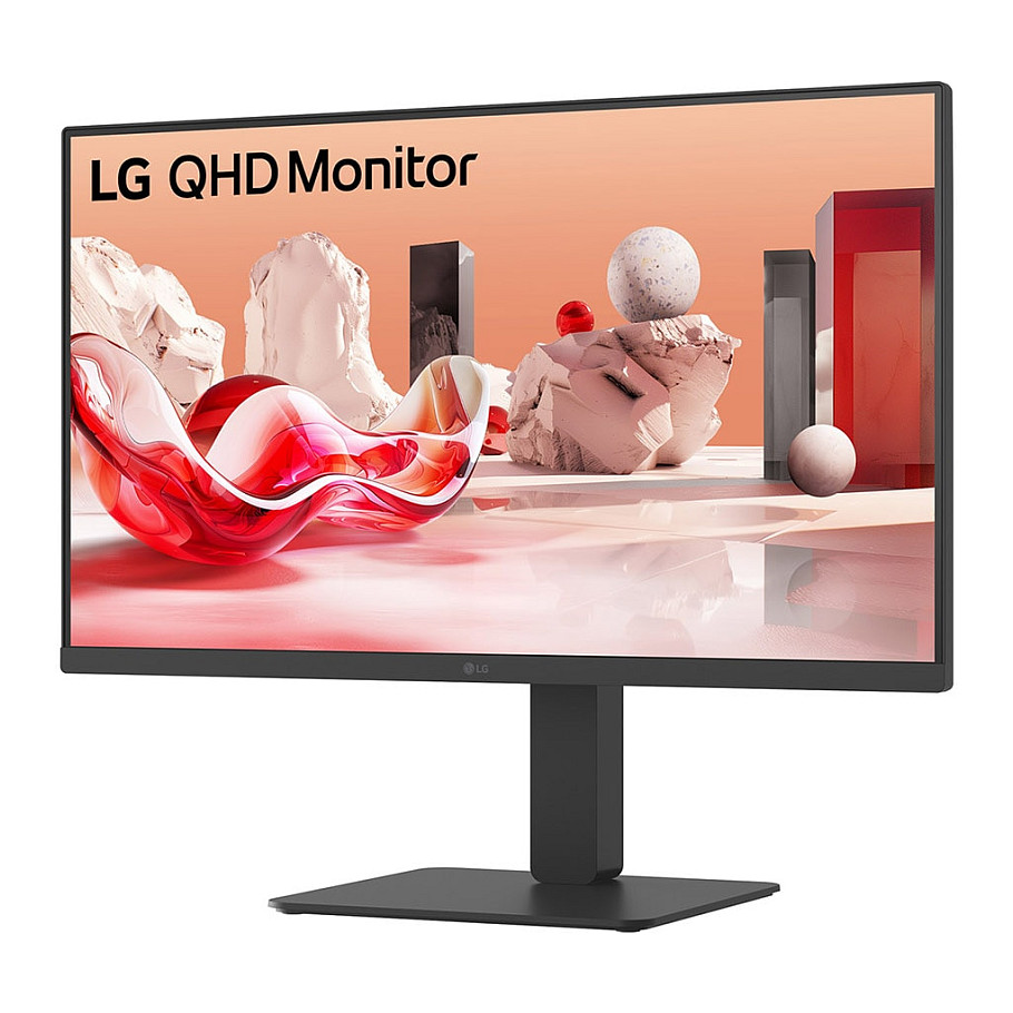 Monitor LG 27BA54QB-B / 27" / QHD IPS / 100Hz / 5ms / HDMI+DisplayPort - Zezë - 3