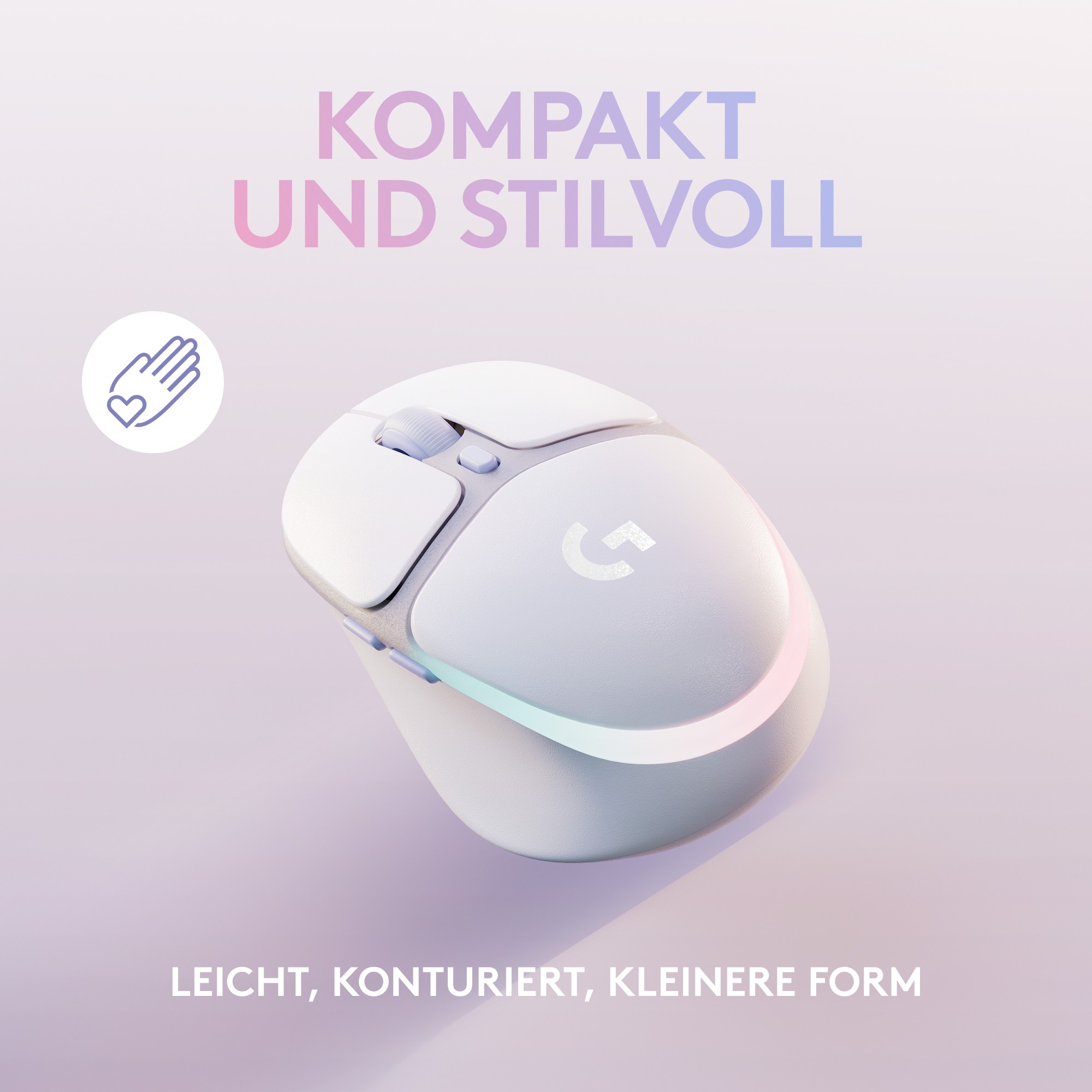 Maus Gaming – Logitech G705 -Bardhë - 6