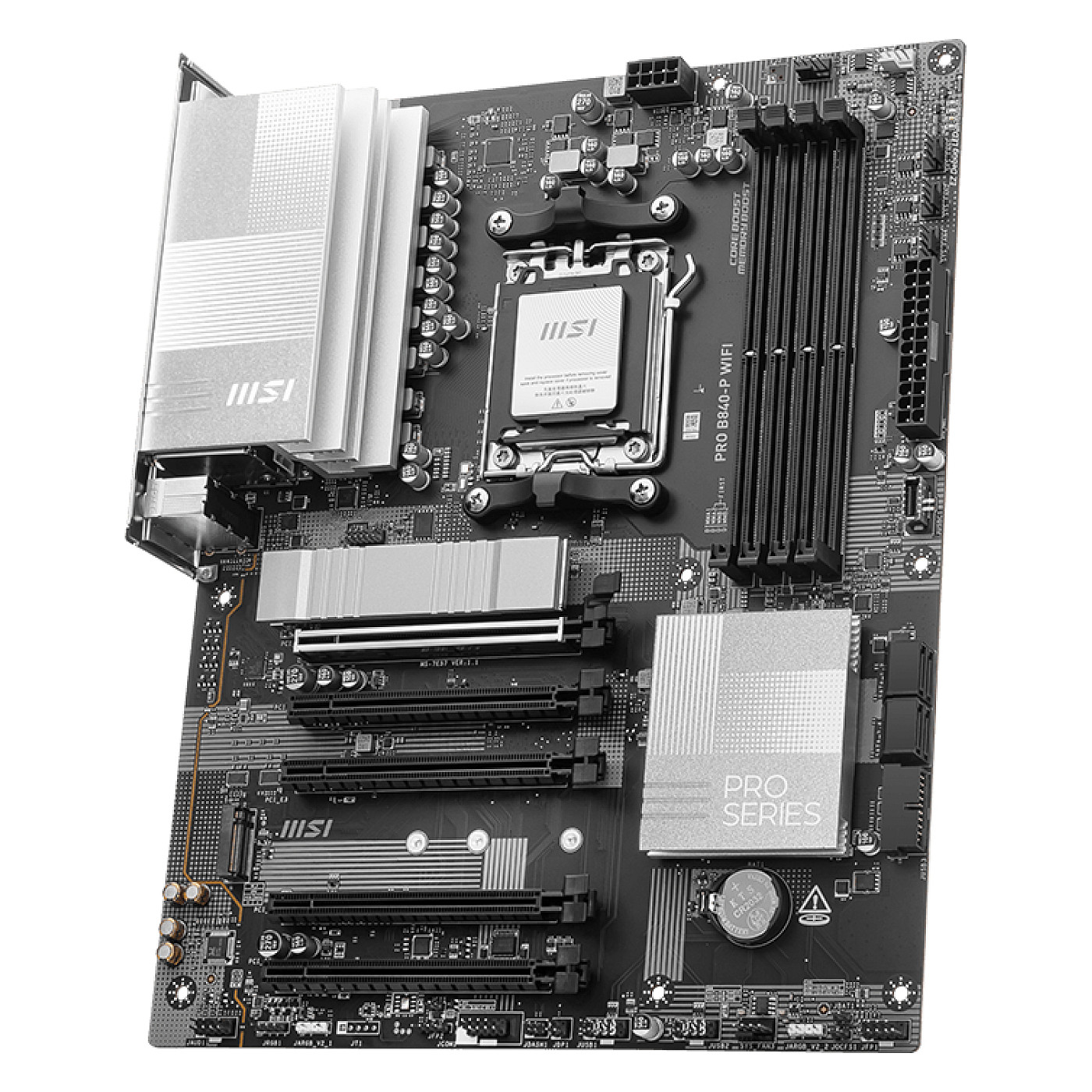 Pllakë Amë AMD AM5 MSI PRO B840-P WIFI / DDR5 / HDMI - 4