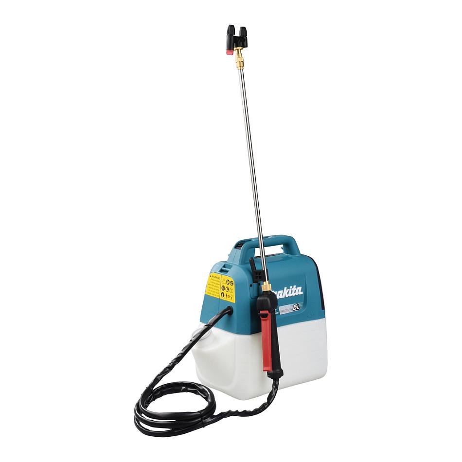 Spërkatëse Kopshti Makita US053DZ, 12V, 5L, 0.3MPa, Zorrë 1.7m, Grykë Dyfishe - Bardhë/Gjelbër