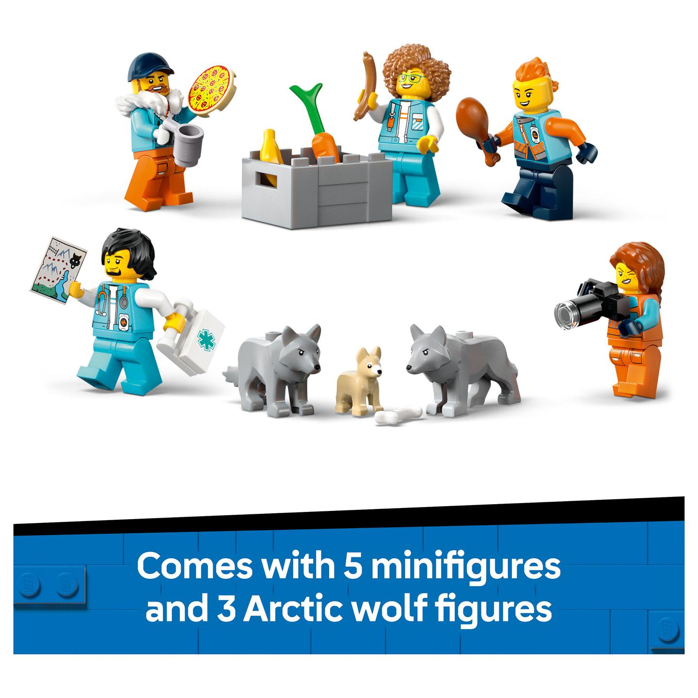 LEGO City Arctic Explorer Science Lab Truck - 23