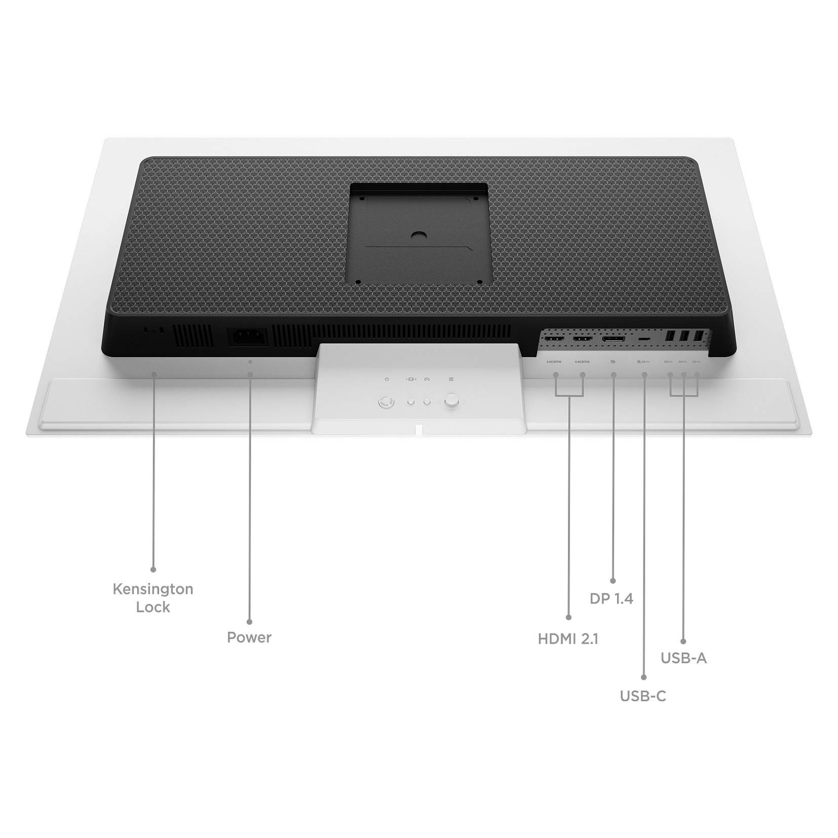 Monitor Gaming Lenovo Legion Pro 27UD-10 / 26.5"/ 4K Ultra HD / QD-OLED / 240Hz / 0.03ms / USB-C + USB-A + HDMI + DisplayPort - Zezë/Gri - 12
