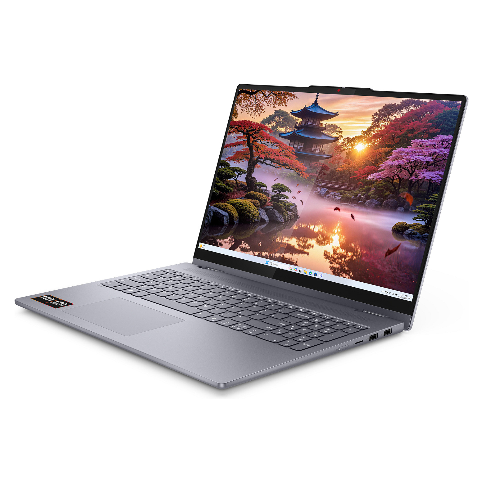 Laptop IdeaPad 5 2-in-1 16AKP10 / Ryzen AI 7 350 / 16GB LPDDR5 / 1TB /  16" WUXGA IPS LED Touchscreen / AMD Radeon 860M / DE  - Gri - 4