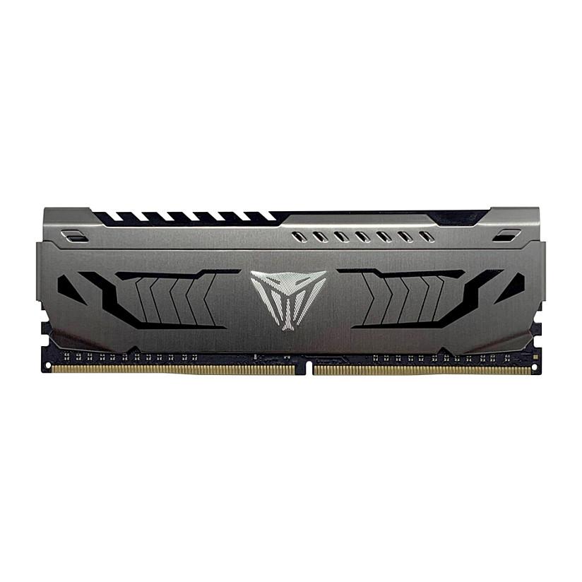 RAM Memorie DDR4 Patriot Viper Steel / 64GB / 2x32GB / DIMM / 3200MHz / CL16 / 1.35V / Non-ECC / Unbuffered / Me Heatsink - Gri e errët